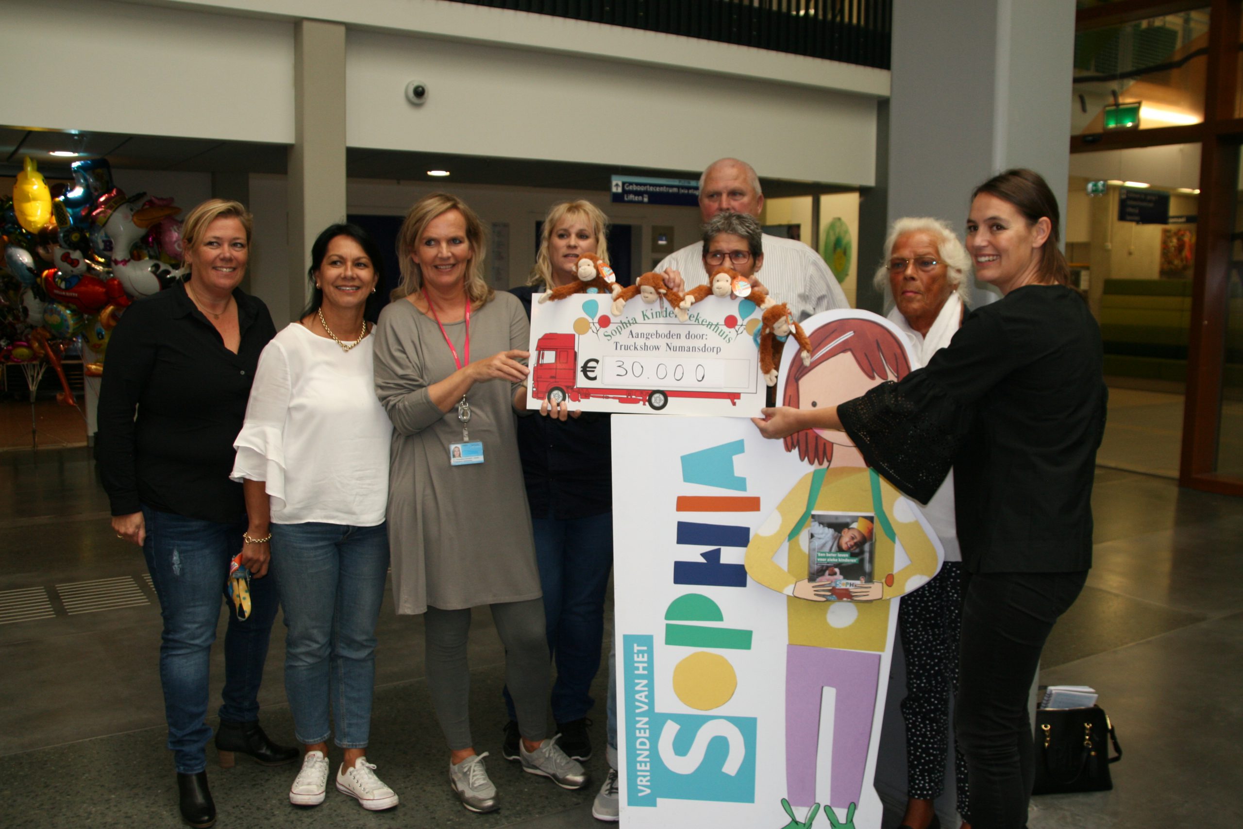 Numansdorpse truckshow al 232.121,70 euro voor het Sophia op de teller ...